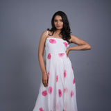 White Floral Maxi Dress