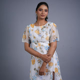 Floral Slit Midi Dress